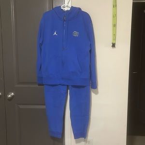Medium Blue Florida Gators Jordan Sweatsuit